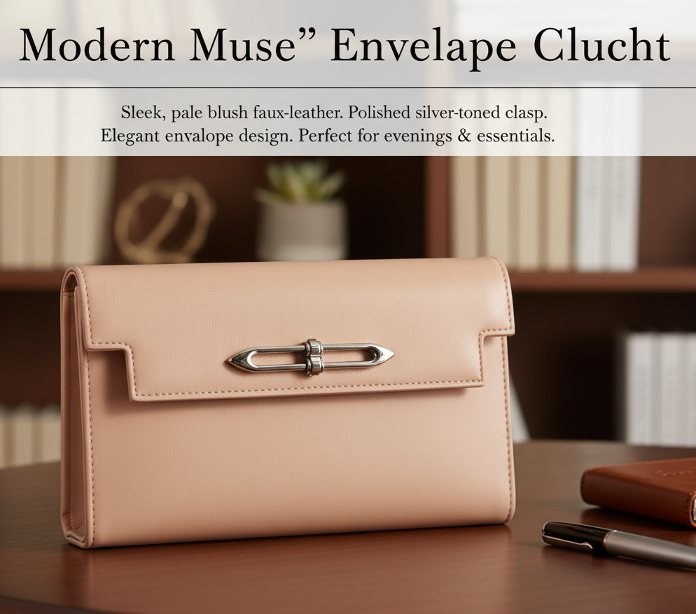 Modern Muse - Envelope Clutch