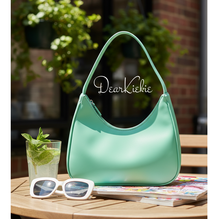 Retro Mint Glam - Shoulder Bag