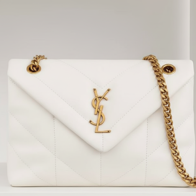 YSL Loulou Puffer Small Quilted Shoulder Bag