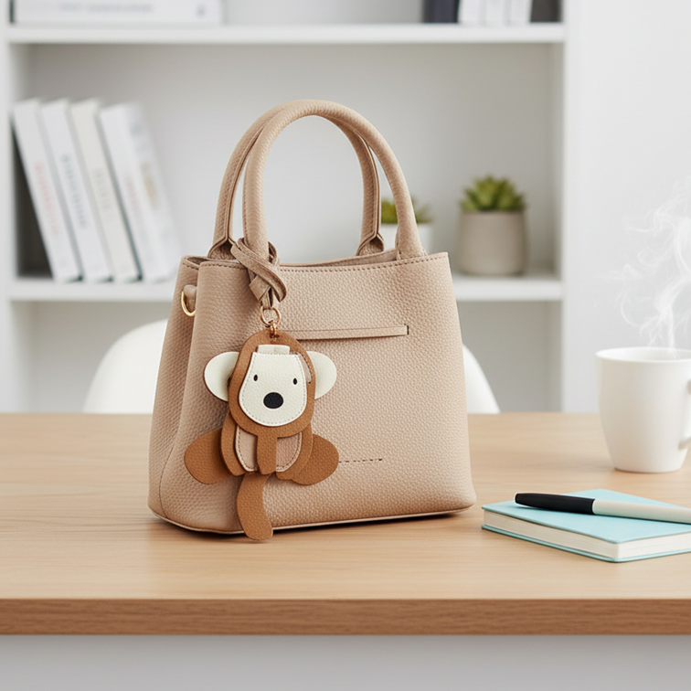 Playful Primate - Mini Top-Handle Bag