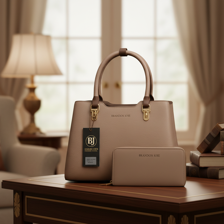 Sophisticate's Signature - Satchel & Wallet Set