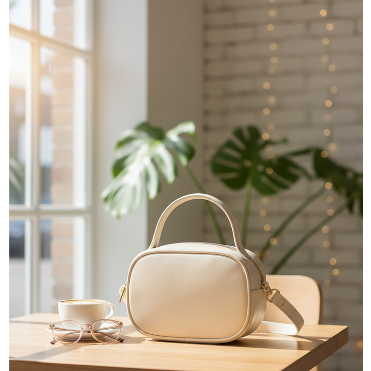 Halo Hobo - Mini Top-Handle Bag